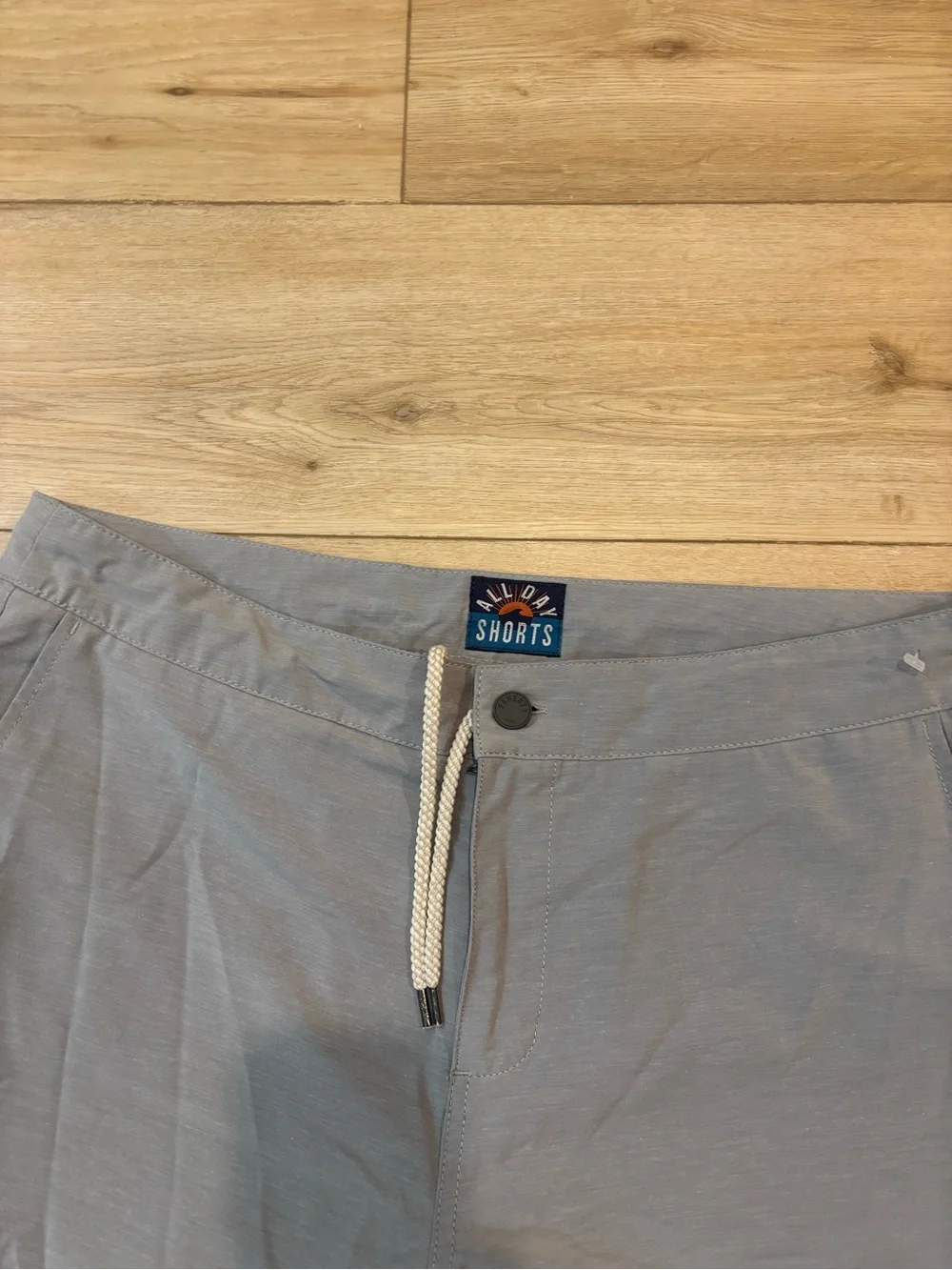 Faherty All Day Shorts Mens 36 gray Hybrid Performance Quick Dry 9